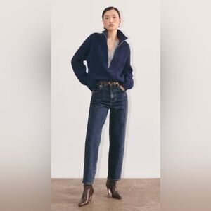 Everlane The Way-High Jean in Vintage Indigo, Size 32 Long
